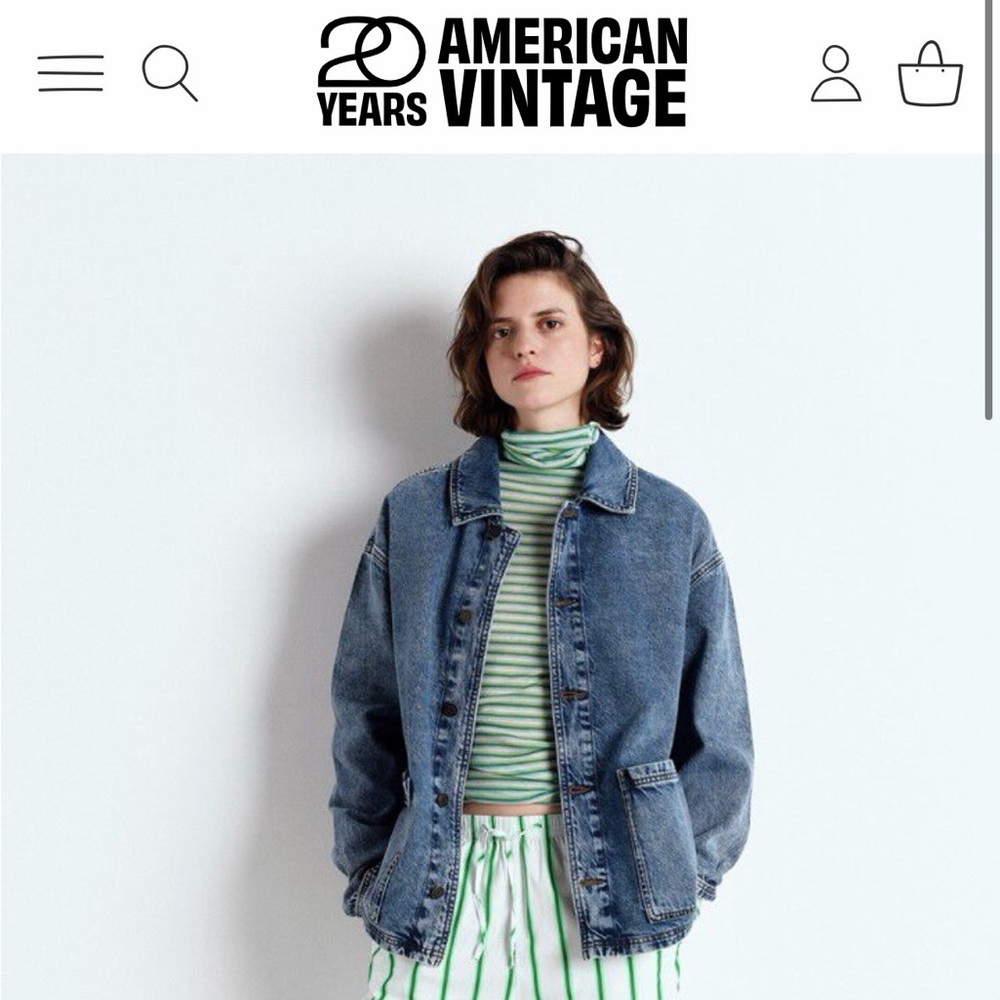 American Vintage Blue Jean Jacket